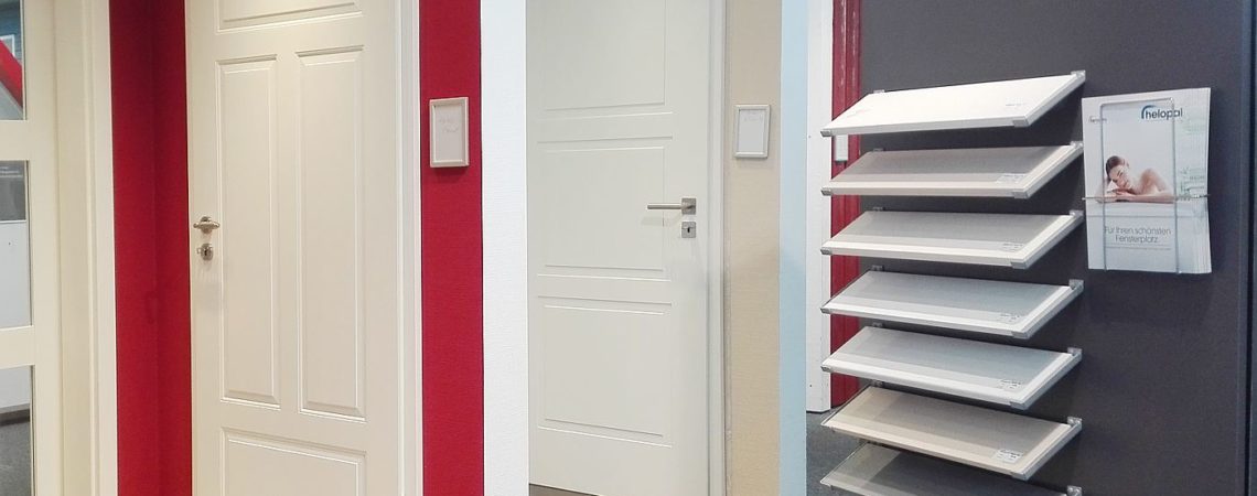 Türen in unserer Bauelementeausstellung