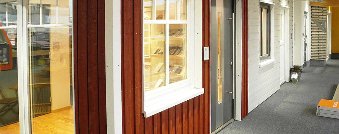 Innentüren in der Bauelemente-Ausstellung